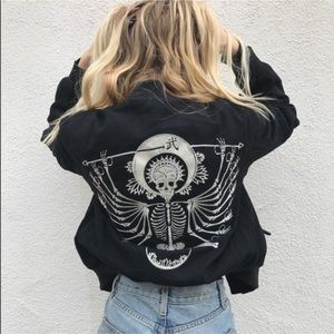 LF CARMAR Skull Bomber Jacket